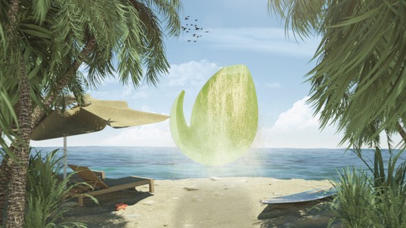 Videohive Island/Beach Summer Logo 2 Logo Stings template preview