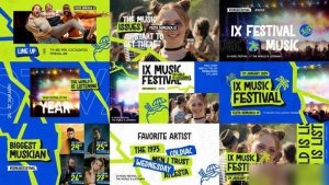 Videohive Music Festival Promo 50545143 Openers template preview