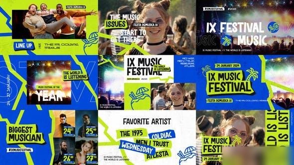 Videohive Music Festival Promo 50545143 Openers template preview