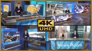 Videohive Virtual Studio Set - S01 Broadcast-packages template preview