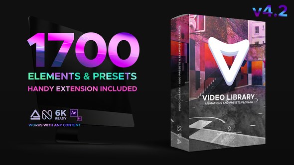Videohive Video Library - Video Presets Package Elements template preview