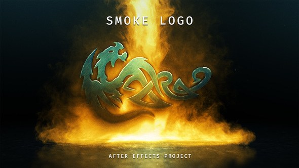 Videohive Smoke Logo 21915684 Logo Stings template preview