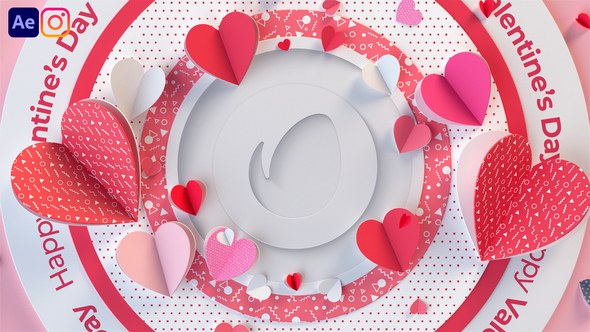 Videohive Happy Valentines Day Logo Logo Stings template preview