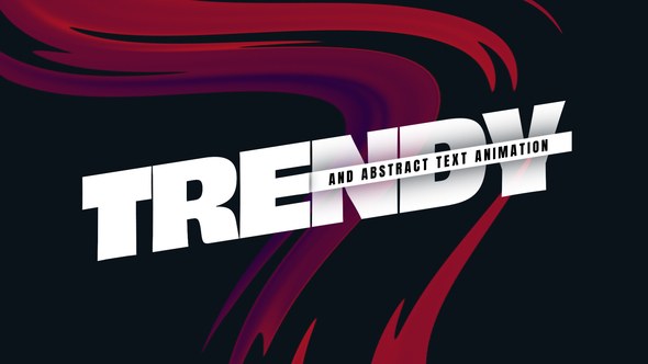 Videohive Text Animation with Colorful Background Titles template preview