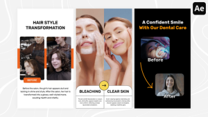 Videohive Before After Social Media Videos Video Displays template preview