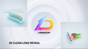 Videohive 3D Clean Logo Reveal 54071306 Logo Stings template preview