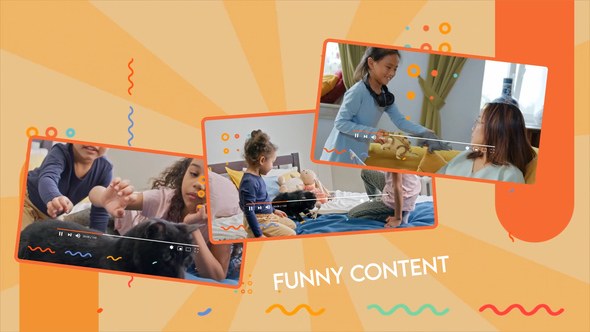 Videohive Kids Youtube Channel Video Displays template preview