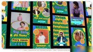 Videohive Retro Fashion Sale IG Stories Openers template preview