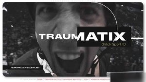 Videohive Traumatix Glitch Intro Openers template preview