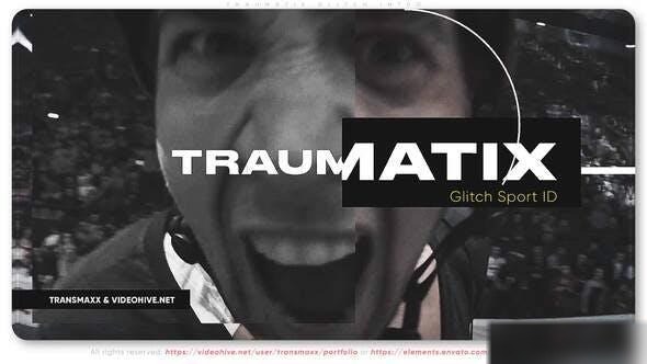 Videohive Traumatix Glitch Intro Openers template preview