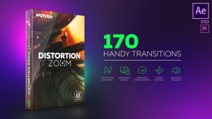 Videohive Distortion Zoom Transitions 21507643 Elements template preview
