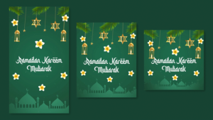 Ramadan Intro Instagram Mogrt Ramadan template preview