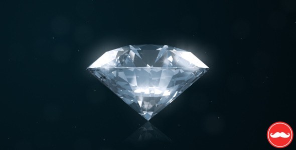 Videohive Diamond Logo Reveal Logo Stings template preview