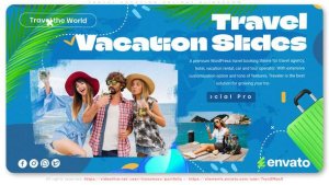 Videohive Travel Vacation Holiday Slideshow Openers template preview