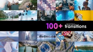 Videohive 100+ Seamless Transitions Elements template preview