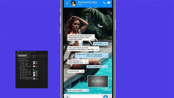 Videohive Message Toolkit Titles template preview