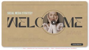 Videohive Social Media Strategy Openers template preview