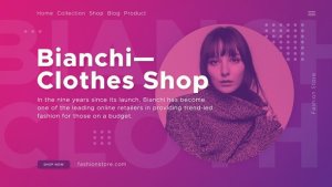 Fashion Shop Video Displays template preview