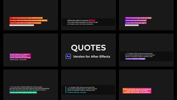 Videohive Quotes 43388516 Titles template preview