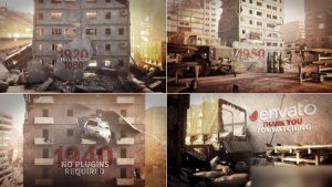 Videohive World War Opener Openers template preview
