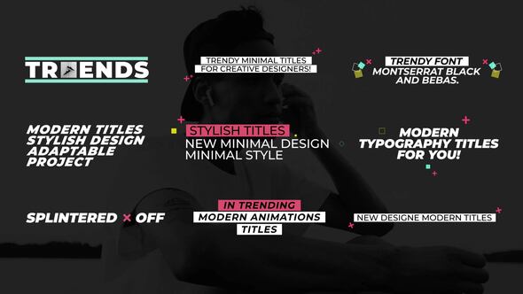 Videohive Modern Titles | After Effects 50762536 Titles template preview