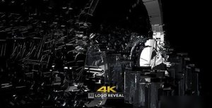 Videohive Virtual Reality Glasses 4K Logo Logo Stings template preview