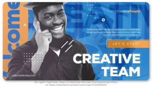 Videohive Creative People. Team Promo Openers template preview