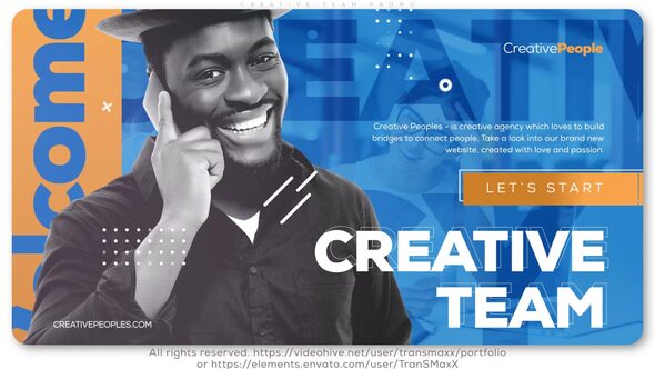 Videohive Creative People. Team Promo Openers template preview