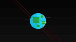 Astronaut Video Displays template preview