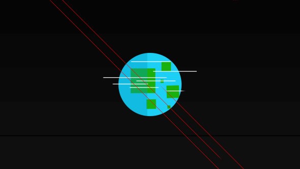 Astronaut Video Displays template preview