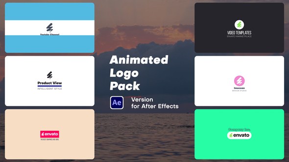 Videohive Animated Logo Pack 59698544 Logo Stings template preview