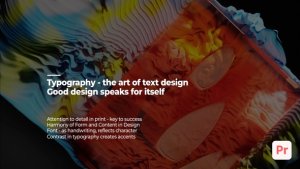 Kinetic Typographics | Pr Modern Titles Premiere Pro template preview