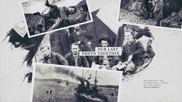Videohive The History Video Displays template preview