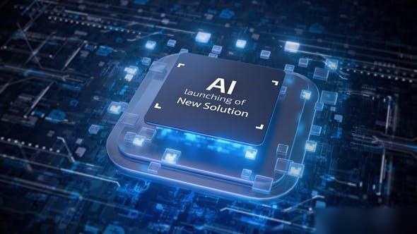 Videohive Cyber Technology Trailer Openers template preview