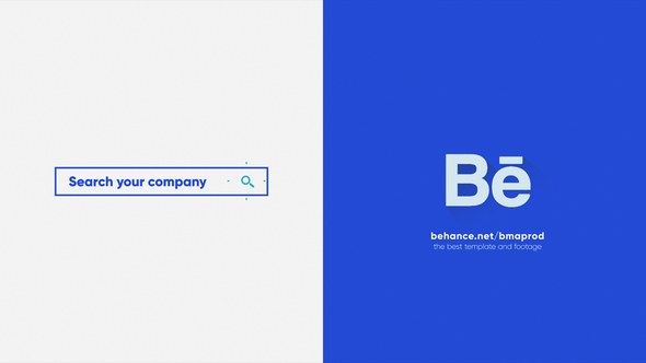 Videohive Flat Search Logo Opener 3 Logo Stings template preview
