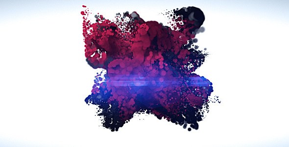 Videohive Glossy Particle Logo Logo Stings template preview