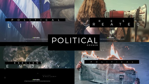 Videohive Political Opener Openers template preview