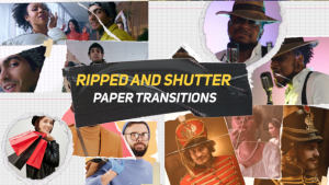 Videohive Ripped and Shutter Paper Transitions 56194530 Elements template preview