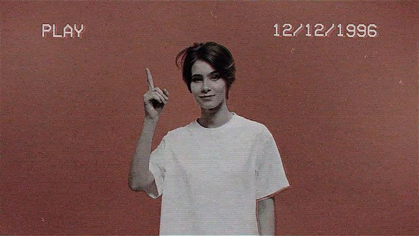 Videohive VHS Effects Video Displays template preview