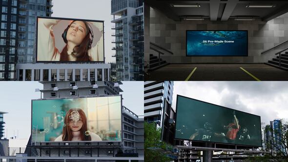 Videohive Billboard Mockup Promo Product Promo template preview
