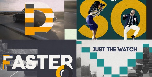 Videohive Pretty Slide Video Displays template preview