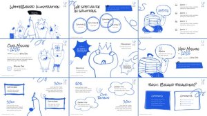 Videohive Whiteboard Illustration Video Display After Effect Template Elements template preview
