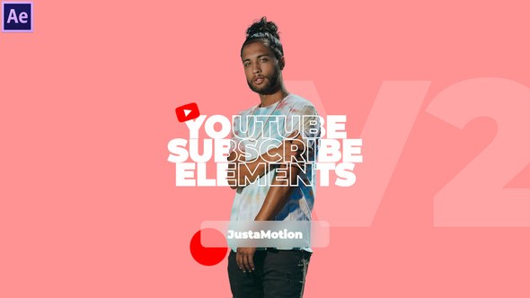 Videohive YouTube Elements v2 Logo Stings template preview