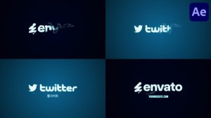 Videohive Clean Electric Logo for After Effects Logo Stings template preview