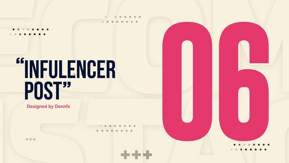 Videohive Influencer Post Product Promo template preview