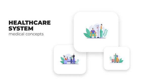 Videohive Healthcare System - Medical Concepts Elements template preview