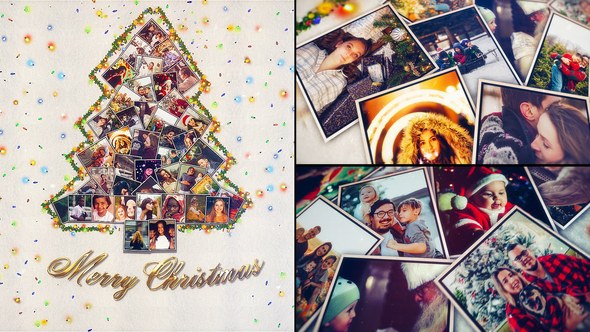 Videohive Christmas Photo Slideshow 55814208 Video Displays template preview