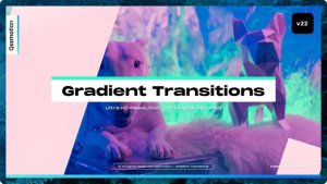 Videohive Gradient Transitions Elements template preview