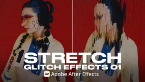 Videohive Stretch Glitch Effect 01 Ae Elements template preview