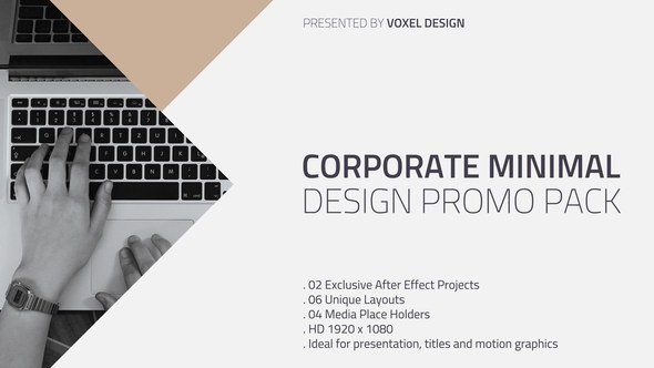 Videohive Corporate Minimal Opener Openers template preview